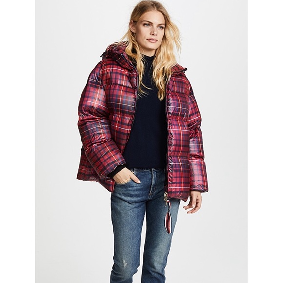 tommy hilfiger tartan jacket